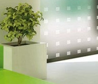 Cube Grid Etched Film